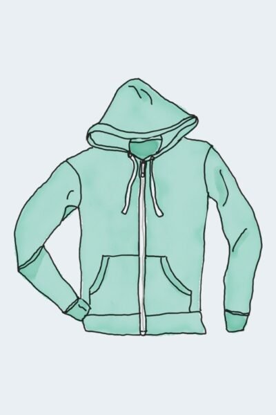 Hoodie with Zipper
